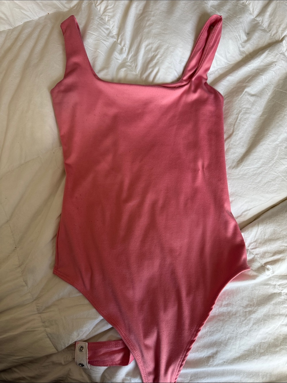 Classic Scoop Rose Pink Bodysuit